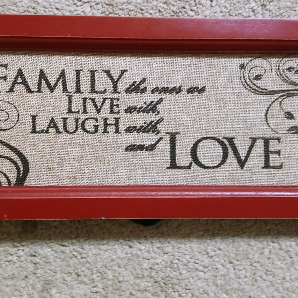 6 by 12 family is love picture